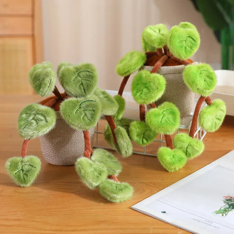 Gardening Tools Cute - Artificial Hanging Plant Plush Toy Soft