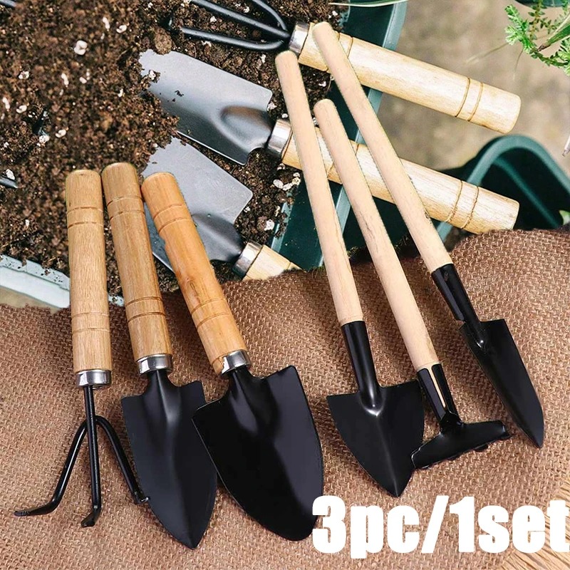 Gardening Tools Shop - 3PC/1Set Mini Gardening Tools Set Portable