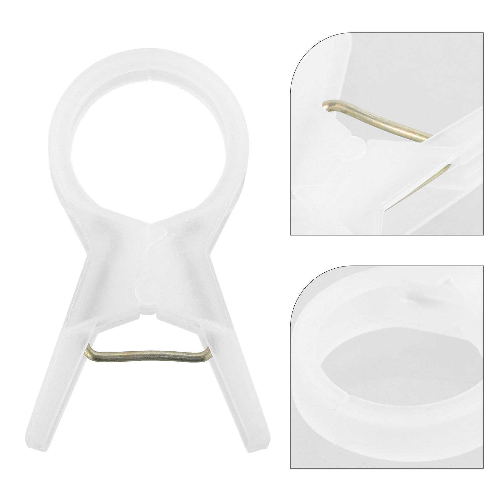 Plant Support Stake - 100Pcs Plastic Plant Clips for Climbing