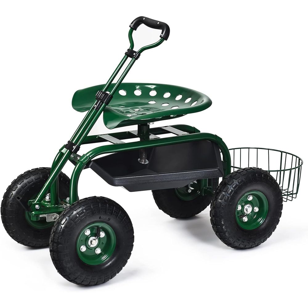 Gardening Tools B&Q - Garden Cart with Seat, Gardening Rolling