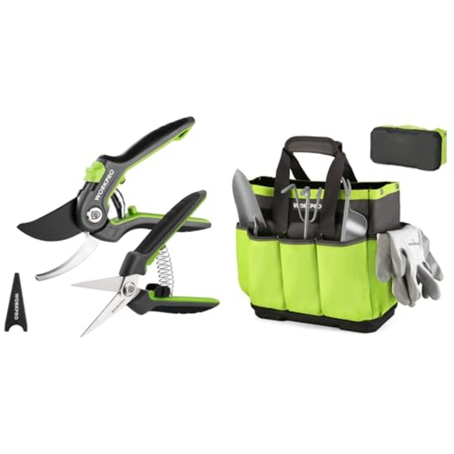 Gardening Tools Set - Garden Pruning Shears and Tool Bag