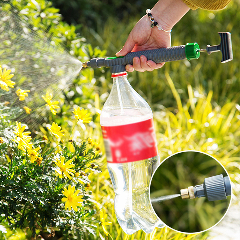 Gardening Tools Watering Can - Adjustable Beverage Bottle Spray Watering Nozzle