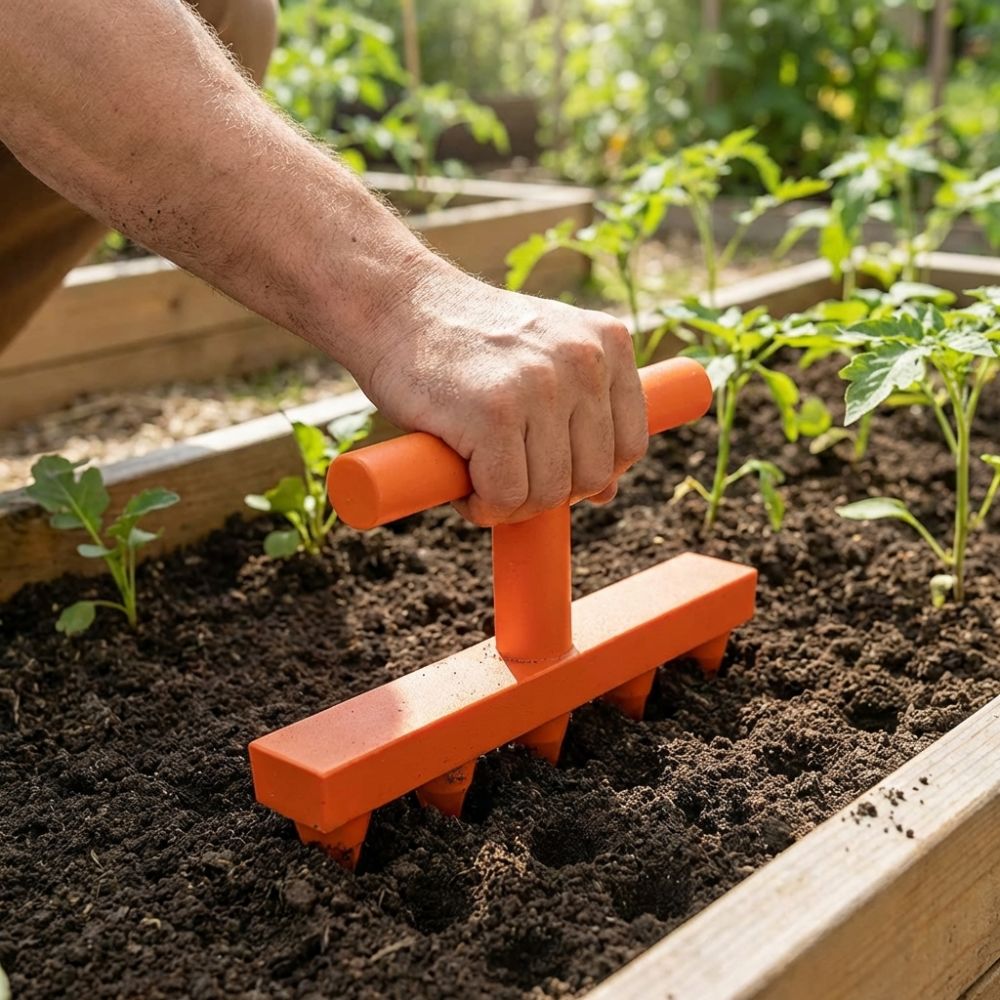 Plastic Soil Hole Drilling Too - Garden Row Marker avis et prix