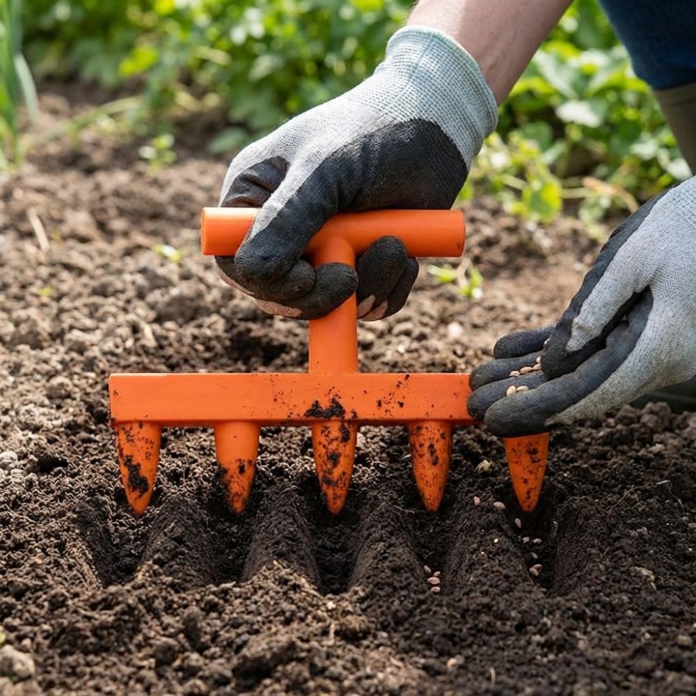 Plastic Soil Hole Drilling Too - Garden Row Marker avis et prix