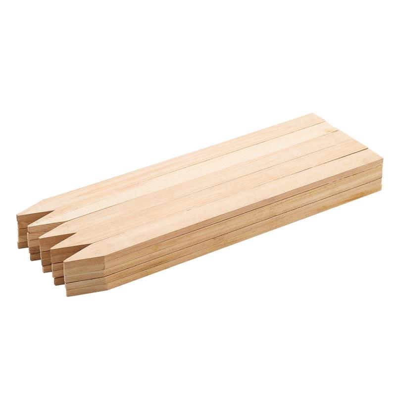 Wooden Garden Stakes, 25 Pcs 2 - Plant Support Stake avis et prix