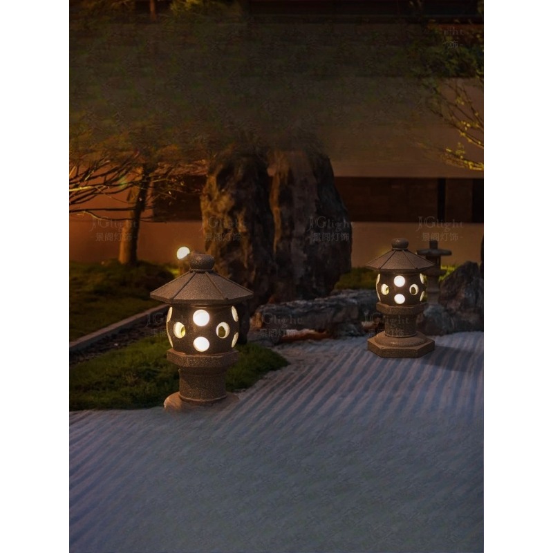 Outdoor Chinese stone lantern  - Gardening Tools B&Q avis et prix
