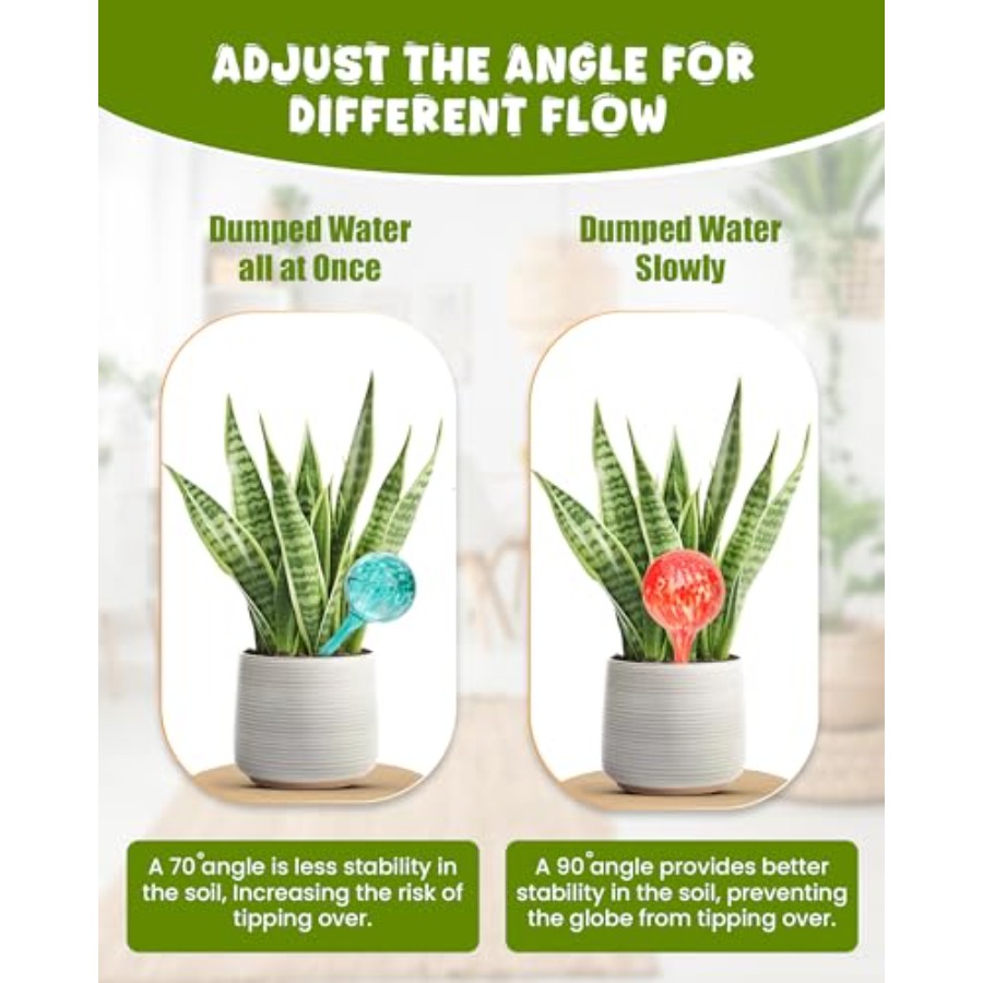 Iridescent Self Watering Globe - Self-Watering Planter avis et prix