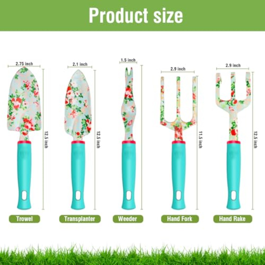 Garden Tools Set 10 Pcs Heavy  - Gardening Tools Set Gift avis et prix
