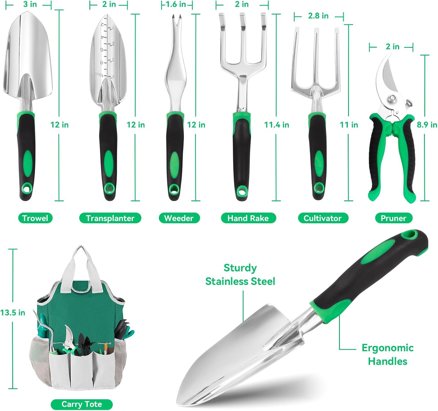 Garden Tool Set, Including 9 S - Gardening Tools Watering Can avis et prix