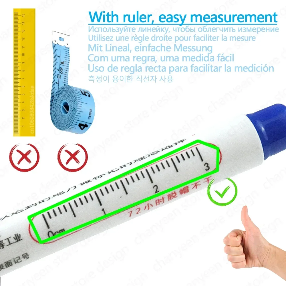 4-80Pcs 2cm Waterproof Long He - Garden Row Marker avis et prix