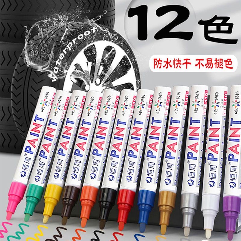 6Pcs Colorful Permanent White  - Garden Row Marker avis et prix