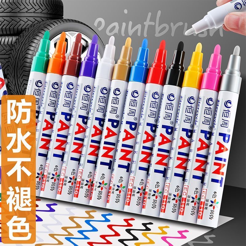 6Pcs Colorful Permanent White  - Garden Row Marker avis et prix
