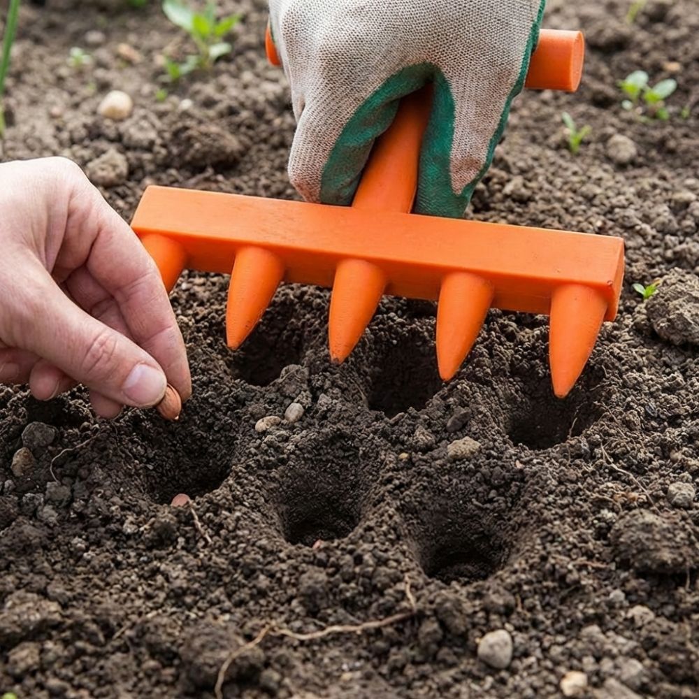 Plastic Soil Hole Drilling Too - Garden Row Marker avis et prix