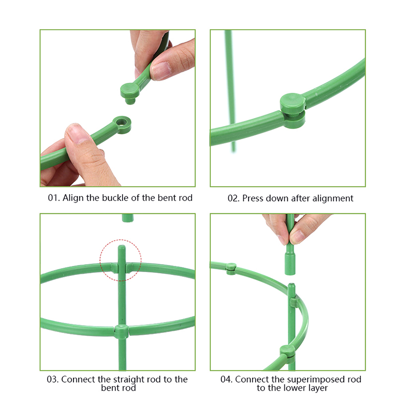 1Set Tomato Trellis Adjustable - Plant Support Stake avis et prix