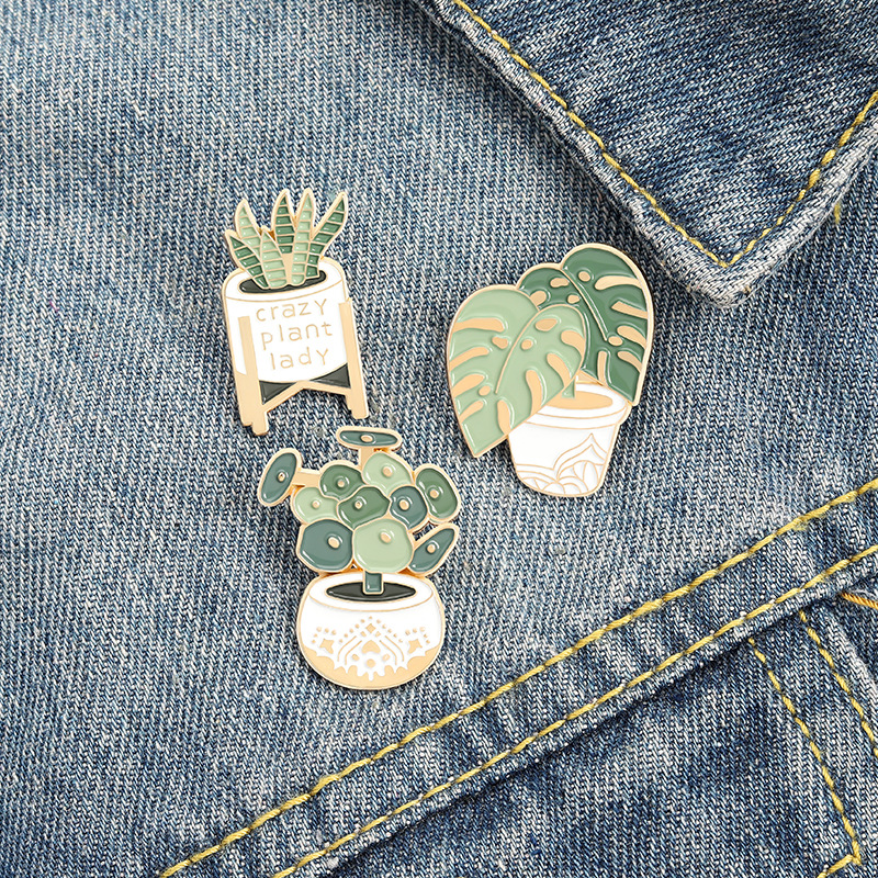 Potted Plant Brooch Monstera A - Gardening Tools Cute avis et prix