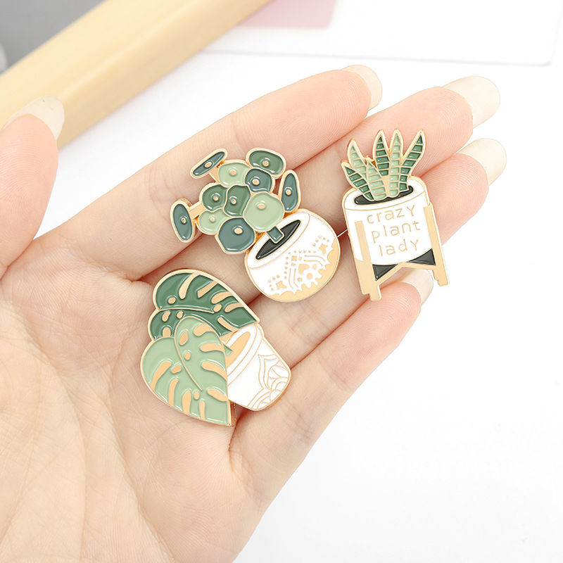 Potted Plant Brooch Monstera A - Gardening Tools Cute avis et prix