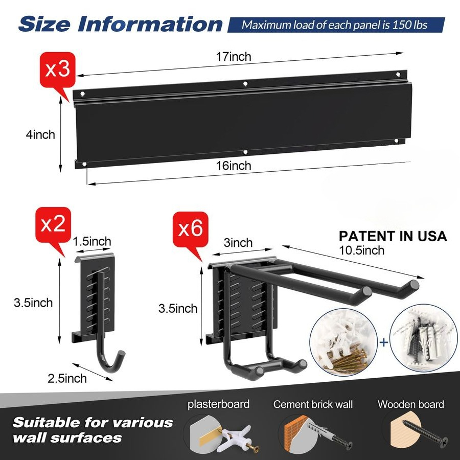 Heavy Duty Garage Storage Rack - Gardening Tools Rack avis et prix