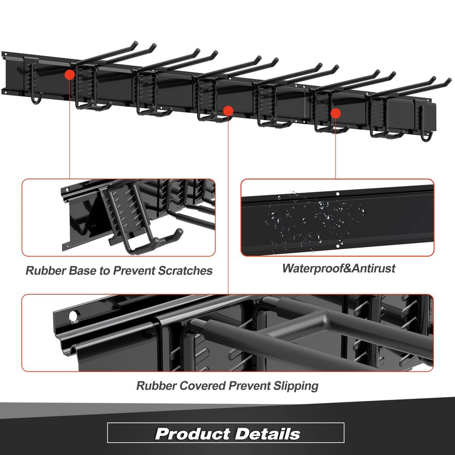 Heavy Duty Garage Storage Rack - Gardening Tools Rack avis et prix