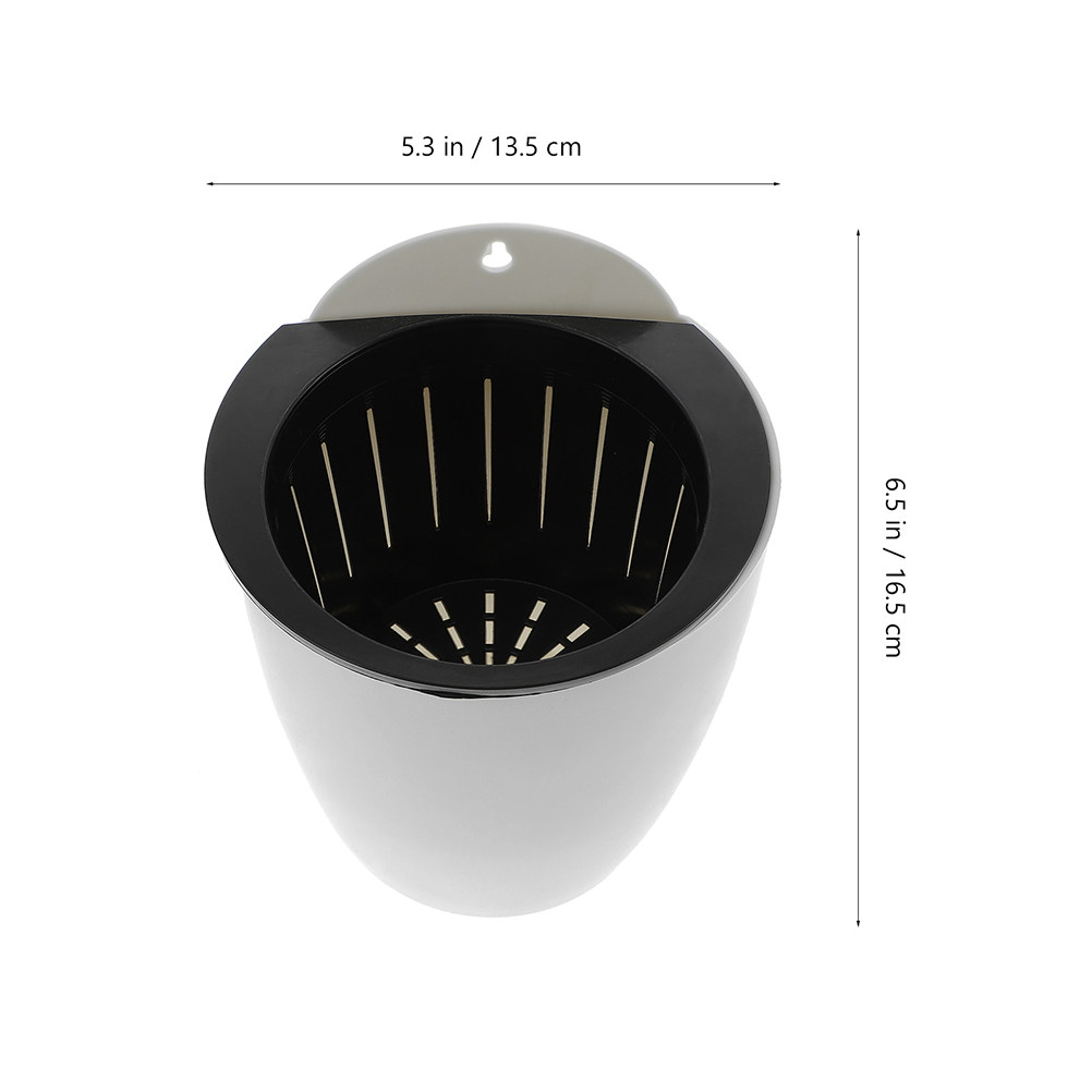 8Pcs Hanging Flower Pot Wall P - Self-Watering Planter avis et prix