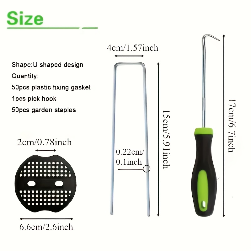 101pcs Garden Stakes Set - U-s - Gardening Tools Shop avis et prix