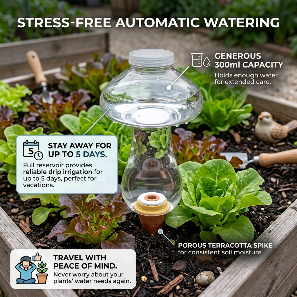 300ml Self Watering Globes for - Self-Watering Planter avis et prix
