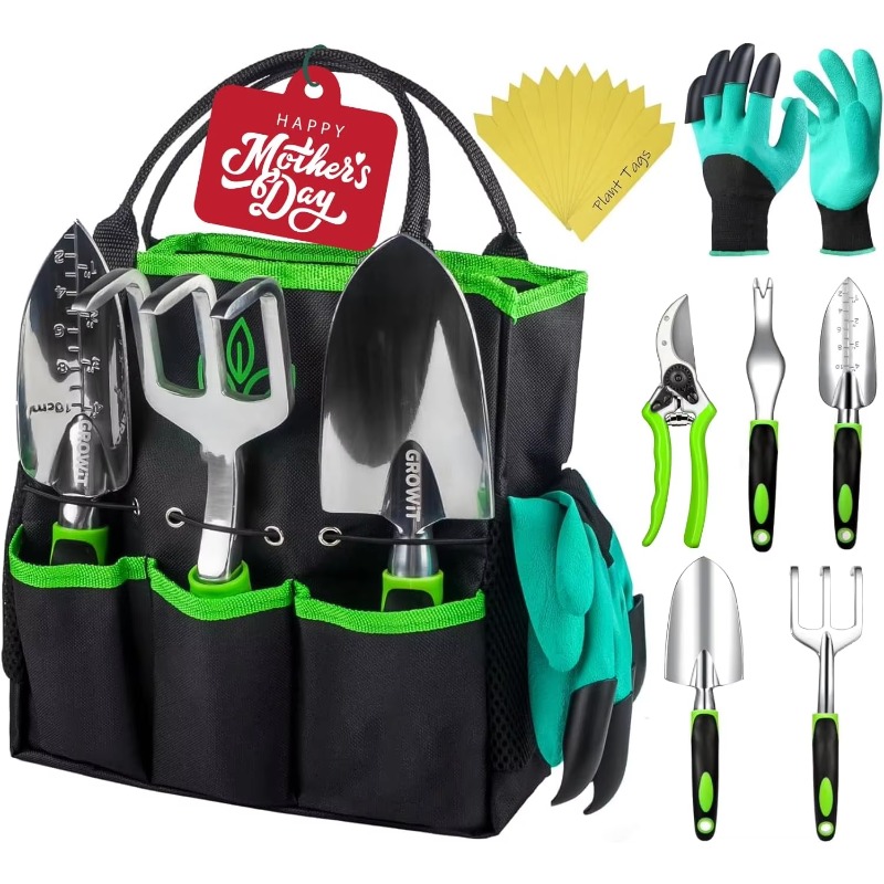 9 Pcs Ergonomic Garden Tool Se - Gardening Tools Set avis et prix
