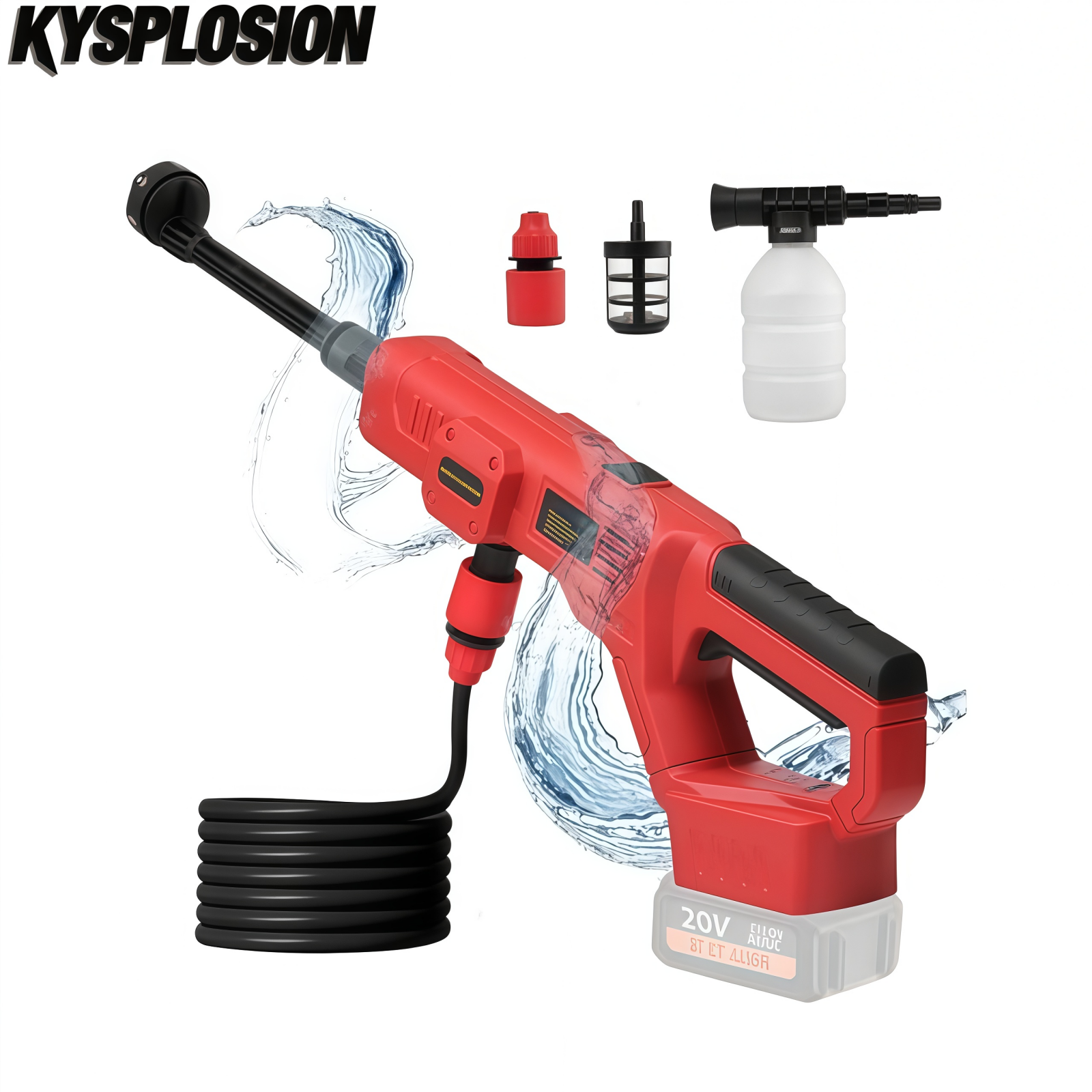 Cordless Pressure Washer for M - Gardening Tools Battery Powered avis et prix