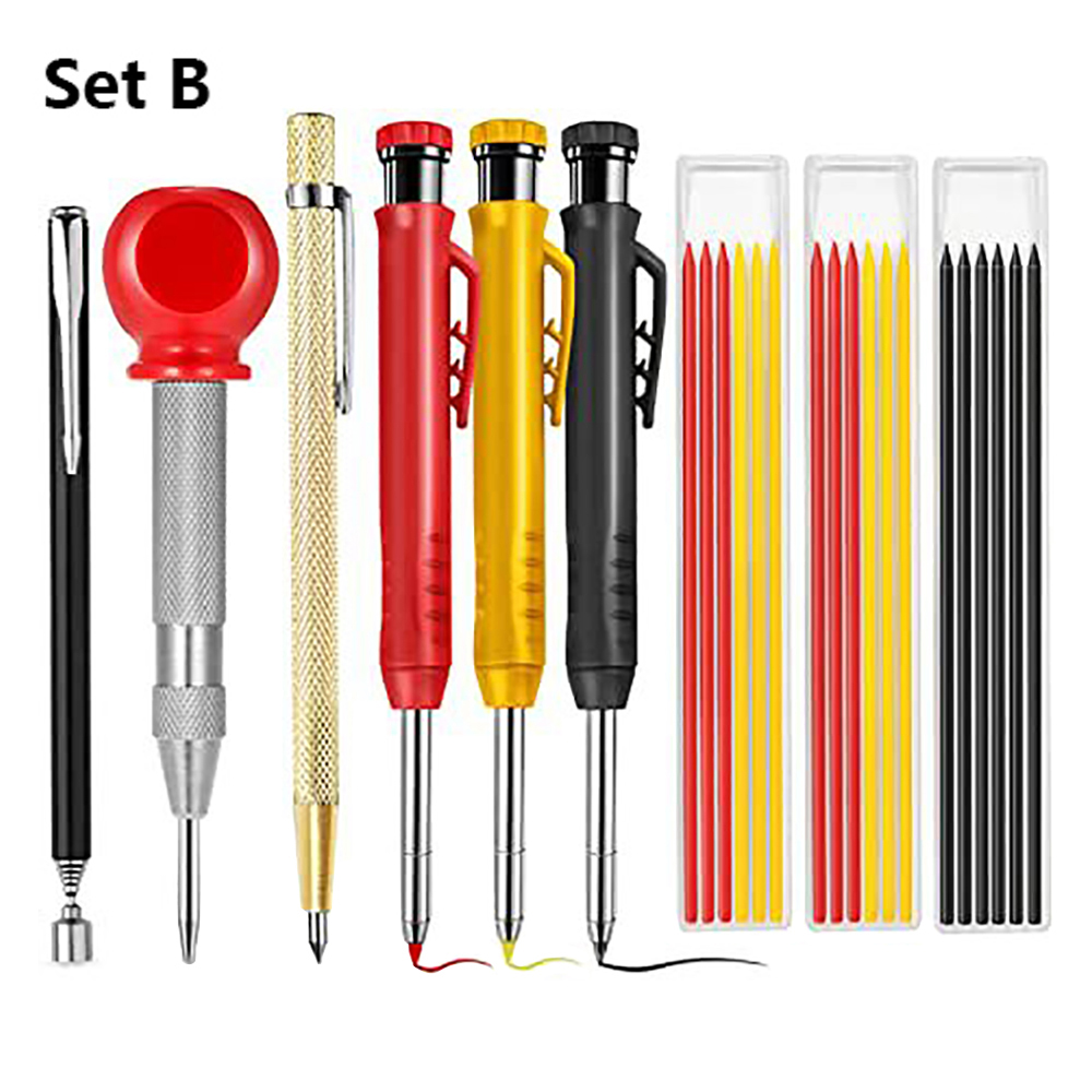 A/B/C/D Set Carpenter Pencils  - Gardening Tools B&Q avis et prix