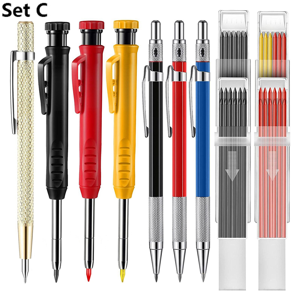A/B/C/D Set Carpenter Pencils  - Gardening Tools B&Q avis et prix