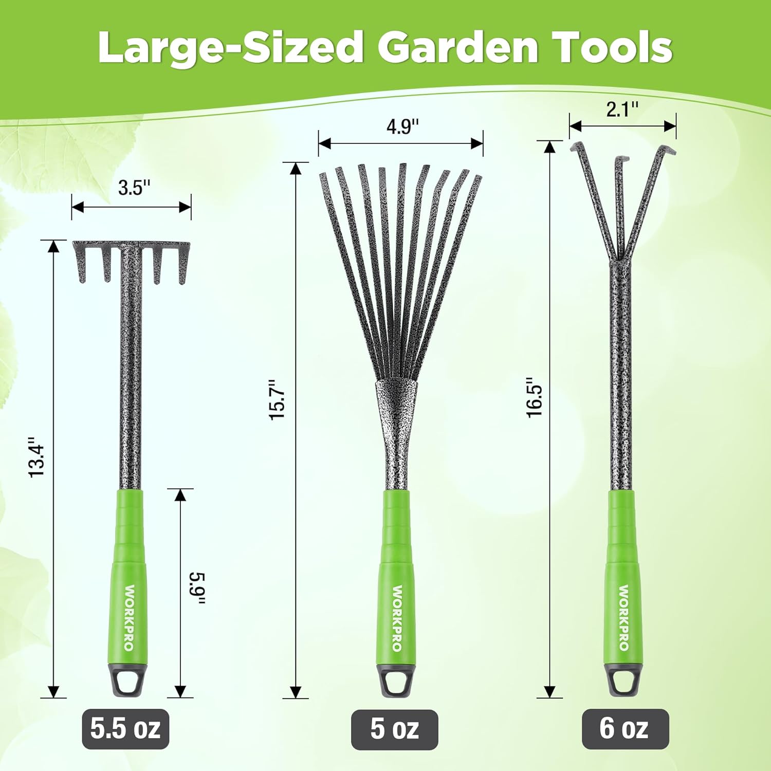 6-Piece Heavy Duty Garden Tool - Gardening Tools Set Gift avis et prix