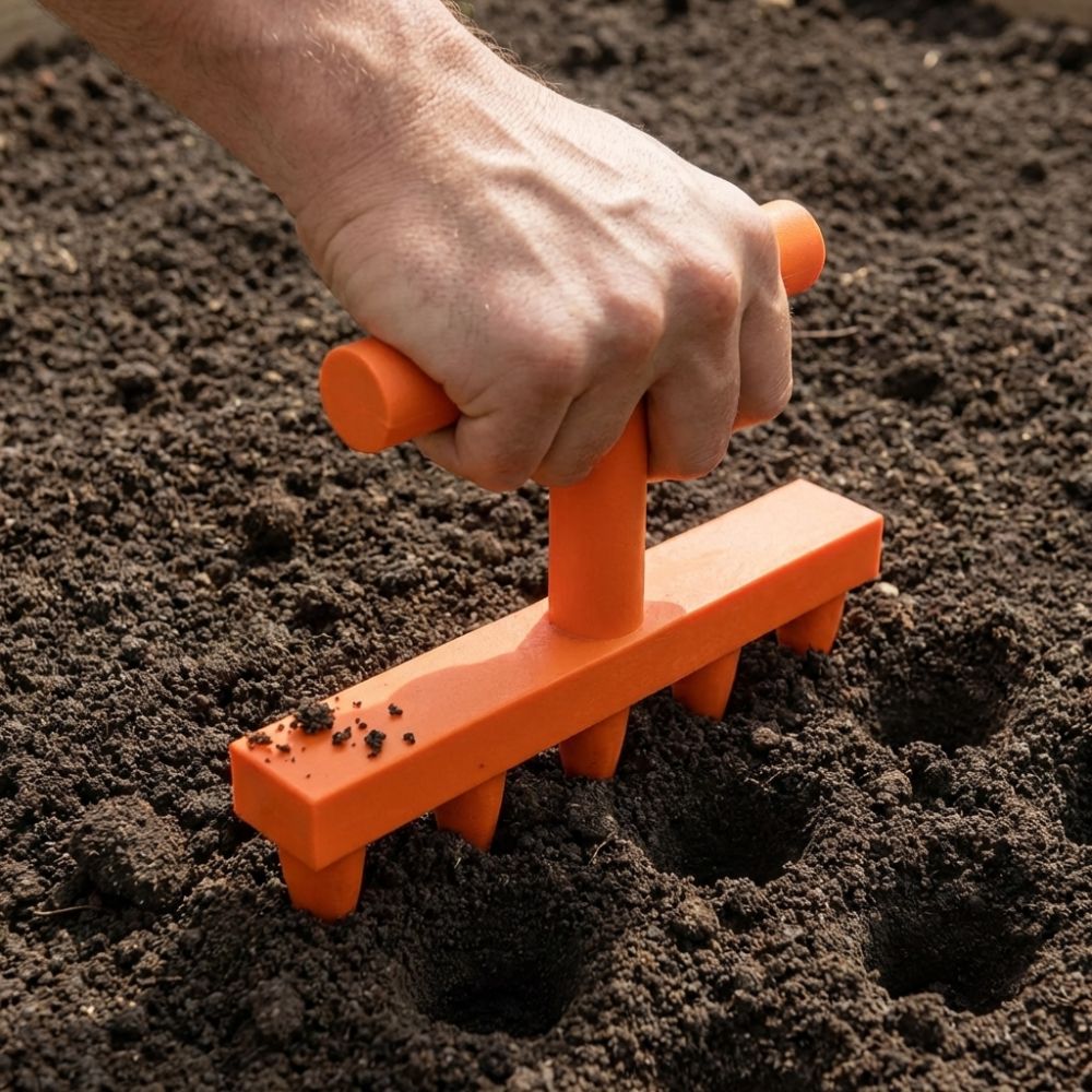 Plastic Soil Hole Drilling Too - Garden Row Marker avis et prix