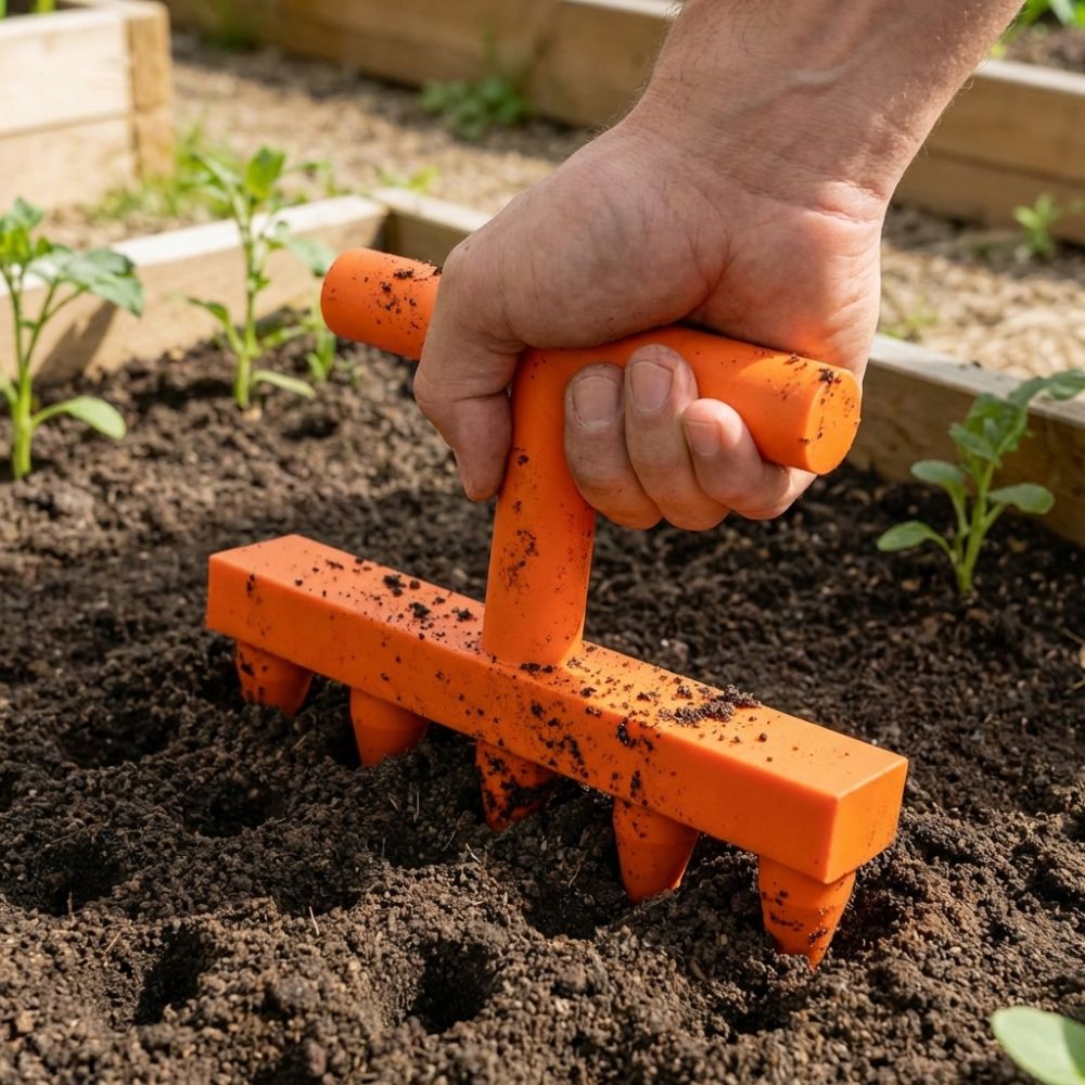 Plastic Soil Hole Drilling Too - Garden Row Marker avis et prix