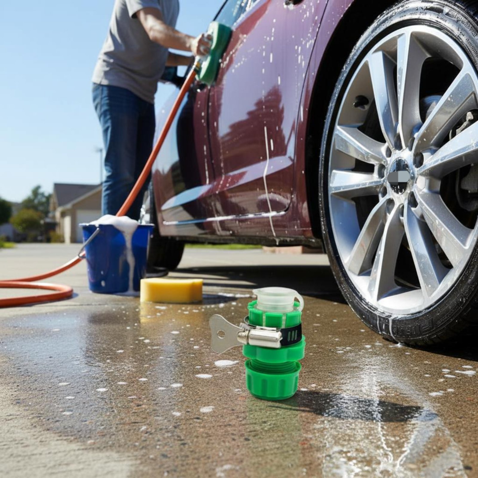 Car Wash Hose Connector Secure - Gardening Tools You Need avis et prix