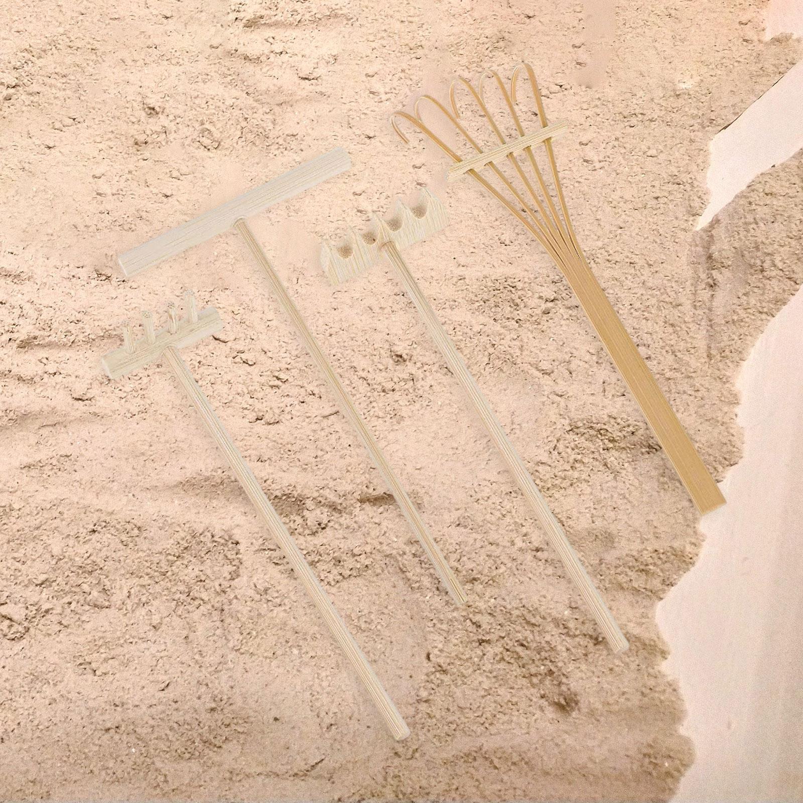 4 Pieces Rake Garden Sand Mini - Gardening Tools Set Gift avis et prix