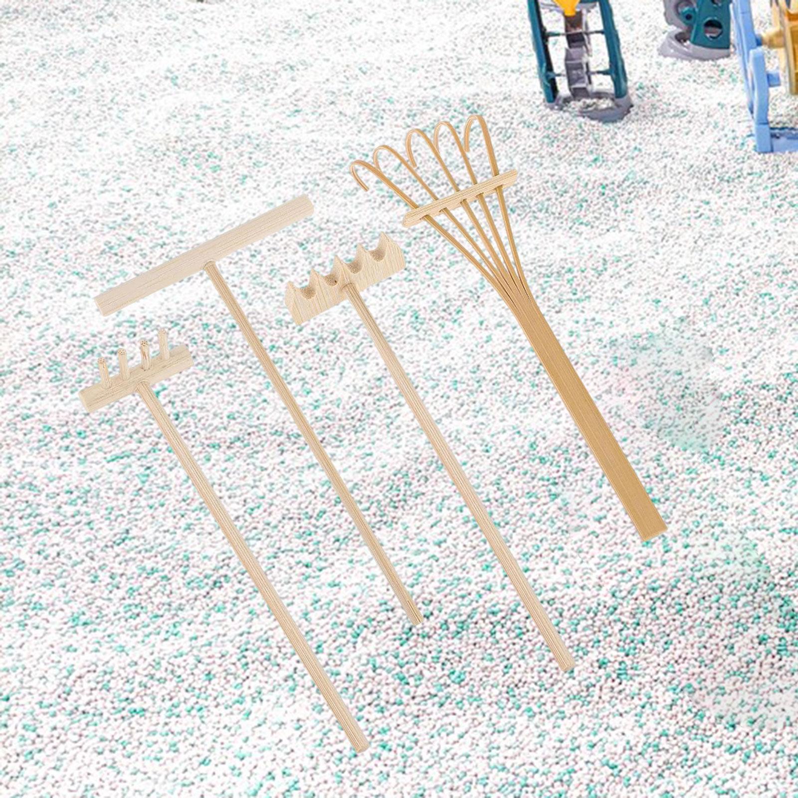 4 Pieces Rake Garden Sand Mini - Gardening Tools Set Gift avis et prix