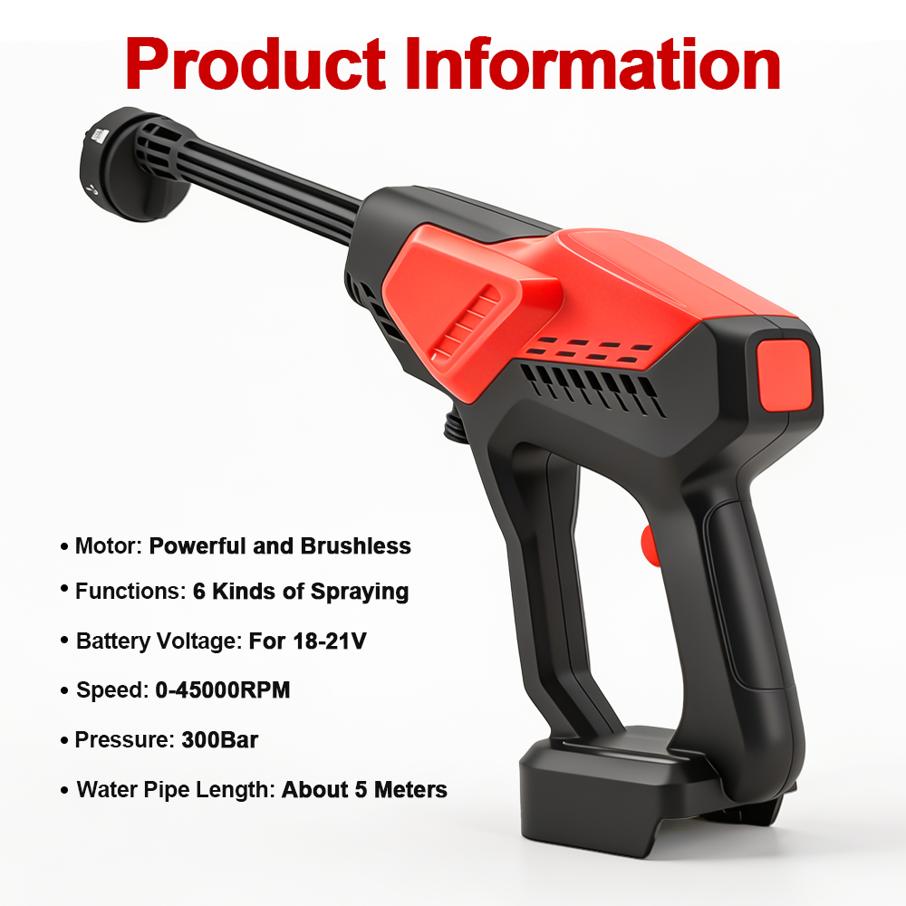 300Bar Car Washer High Pressur - Gardening Tools Battery Powered avis et prix