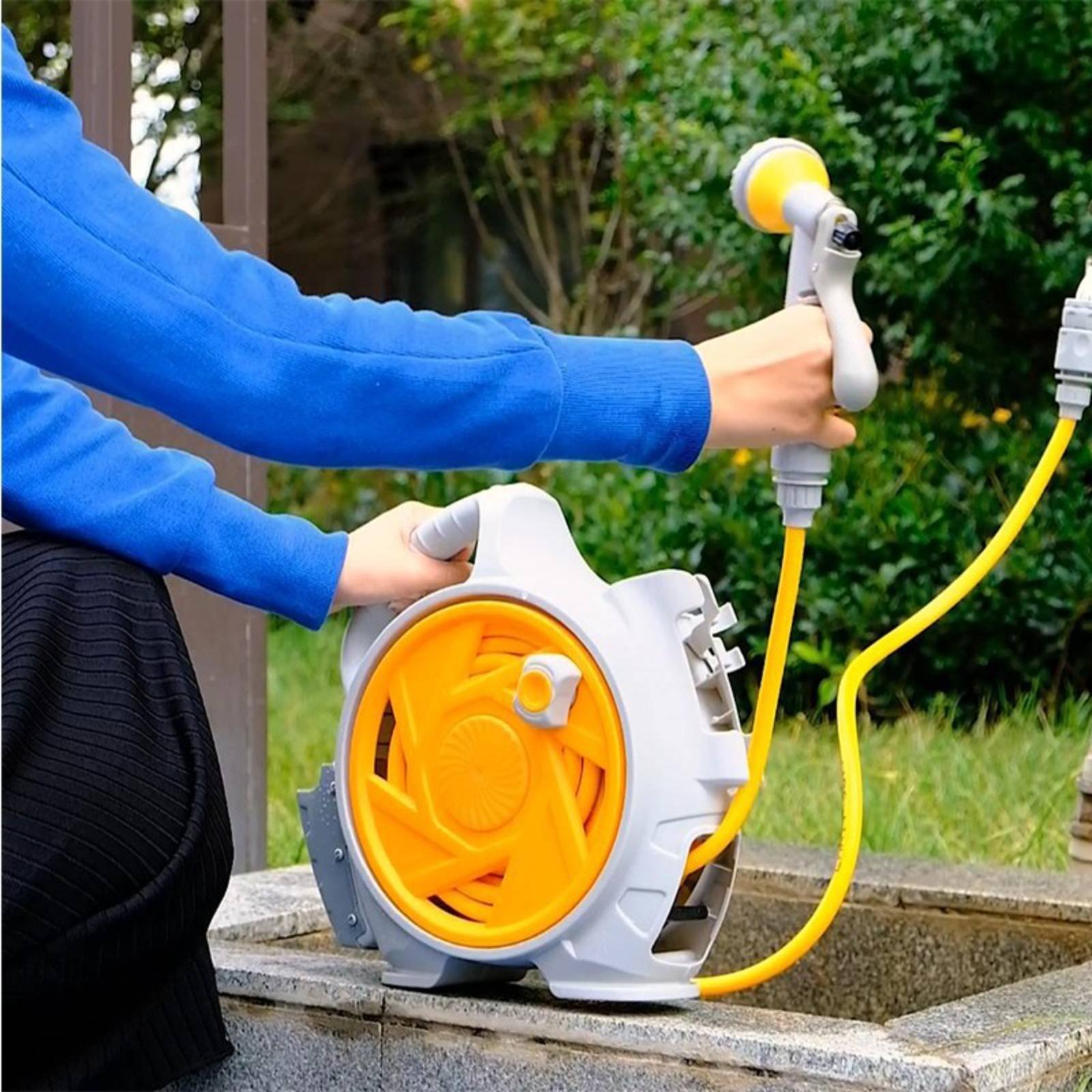 Hand-Carry Water Hose Reel sna - Gardening Tools Set avis et prix
