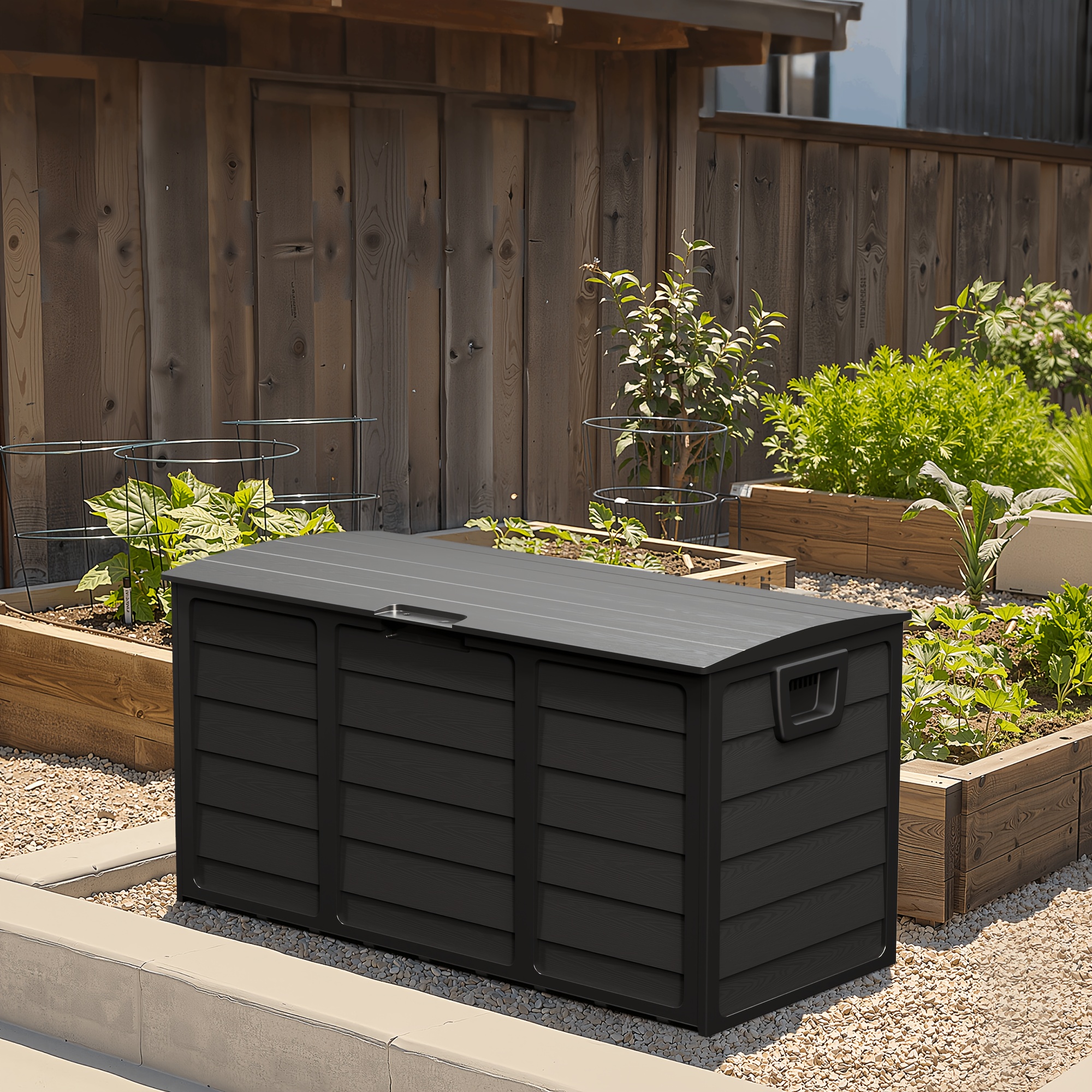 Weatherproof Resin Storage, 75 - Gardening Tools Rack avis et prix