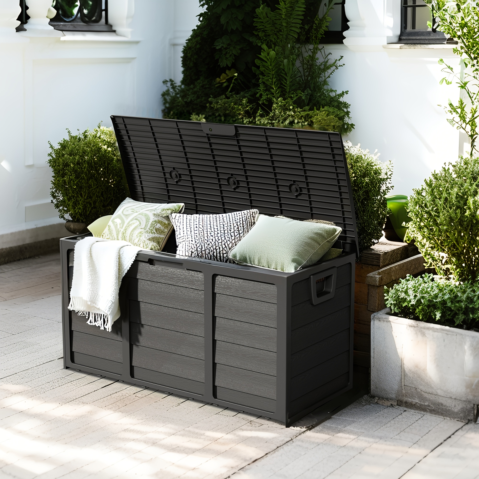 Weatherproof Resin Storage, 75 - Gardening Tools Rack avis et prix