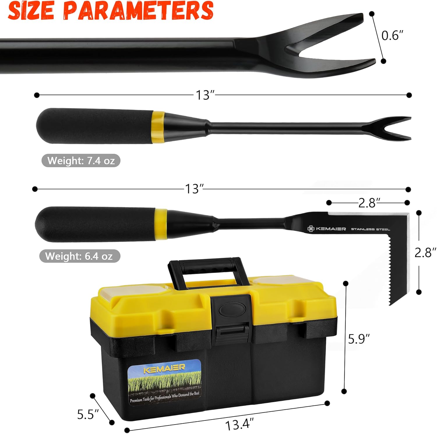 7-Piece Stainless Steel Garden - Gardening Tools Set Gift avis et prix