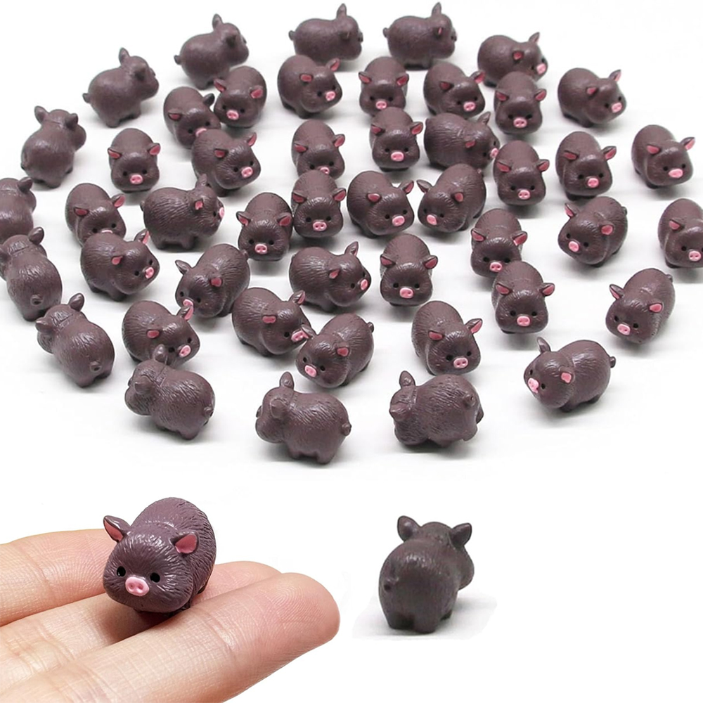 5/10pcs Cute Mini Resin Pigs M - Gardening Tools Cute avis et prix