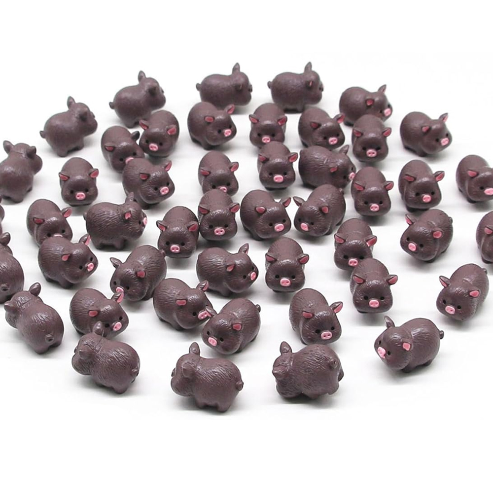 5/10pcs Cute Mini Resin Pigs M - Gardening Tools Cute avis et prix