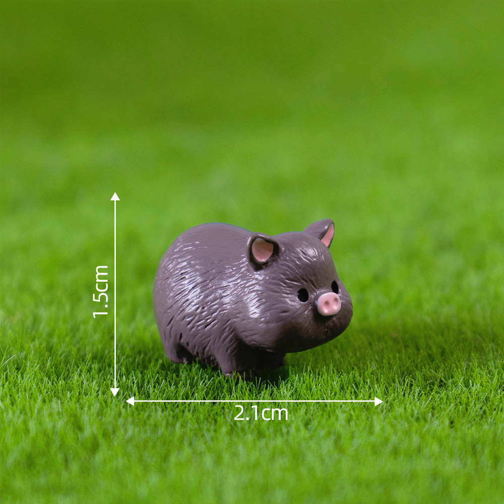 5/10pcs Cute Mini Resin Pigs M - Gardening Tools Cute avis et prix