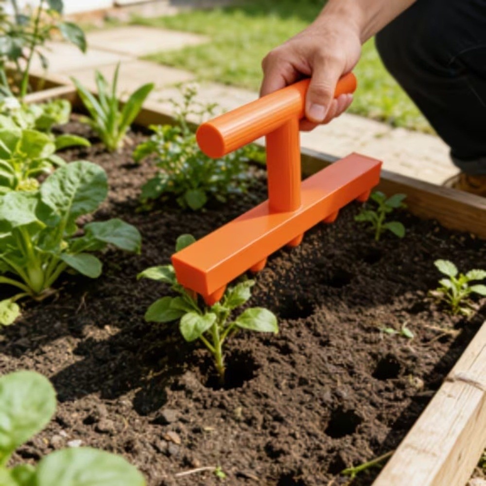 Plastic Soil Hole Drilling Too - Garden Row Marker avis et prix
