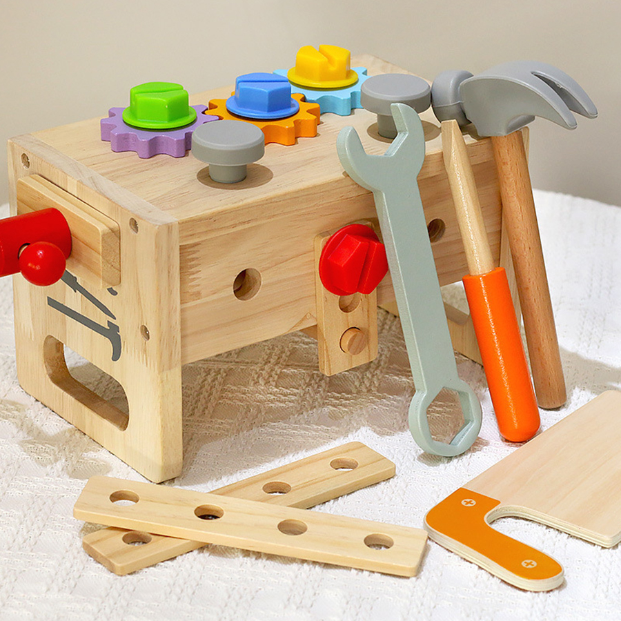 Kids Tool Bench Wooden Set Toy - Gardening Tools Set Gift avis et prix
