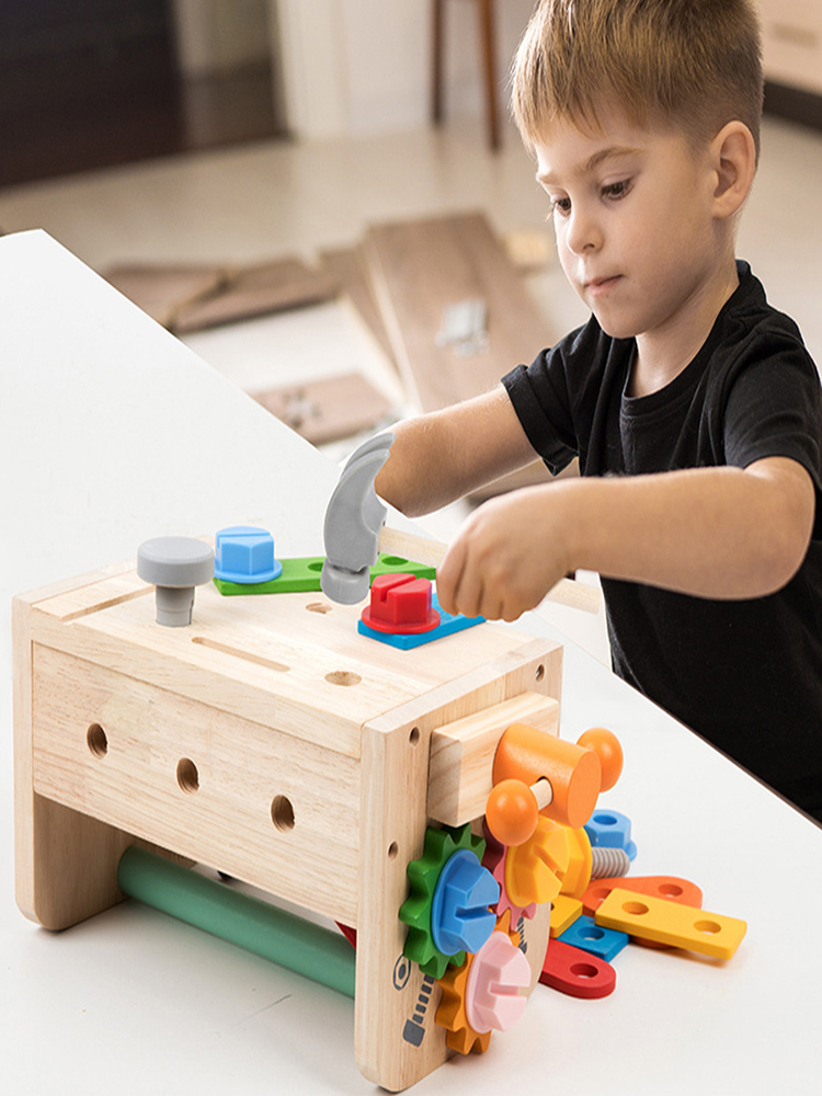Kids Tool Bench Wooden Set Toy - Gardening Tools Set Gift avis et prix