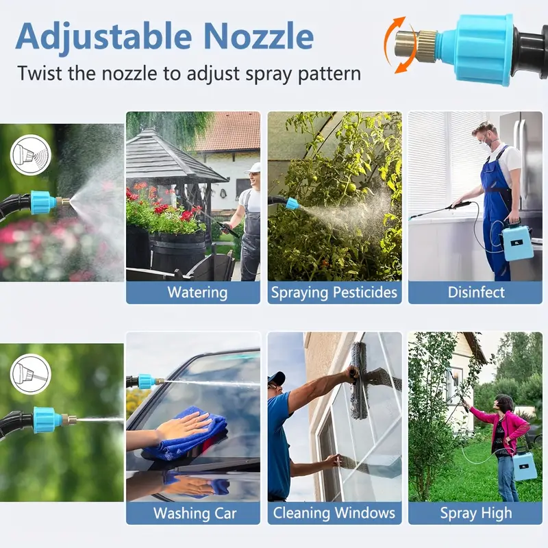 5L/8L USB Rechargeable Electri - Gardening Tools Watering Can avis et prix