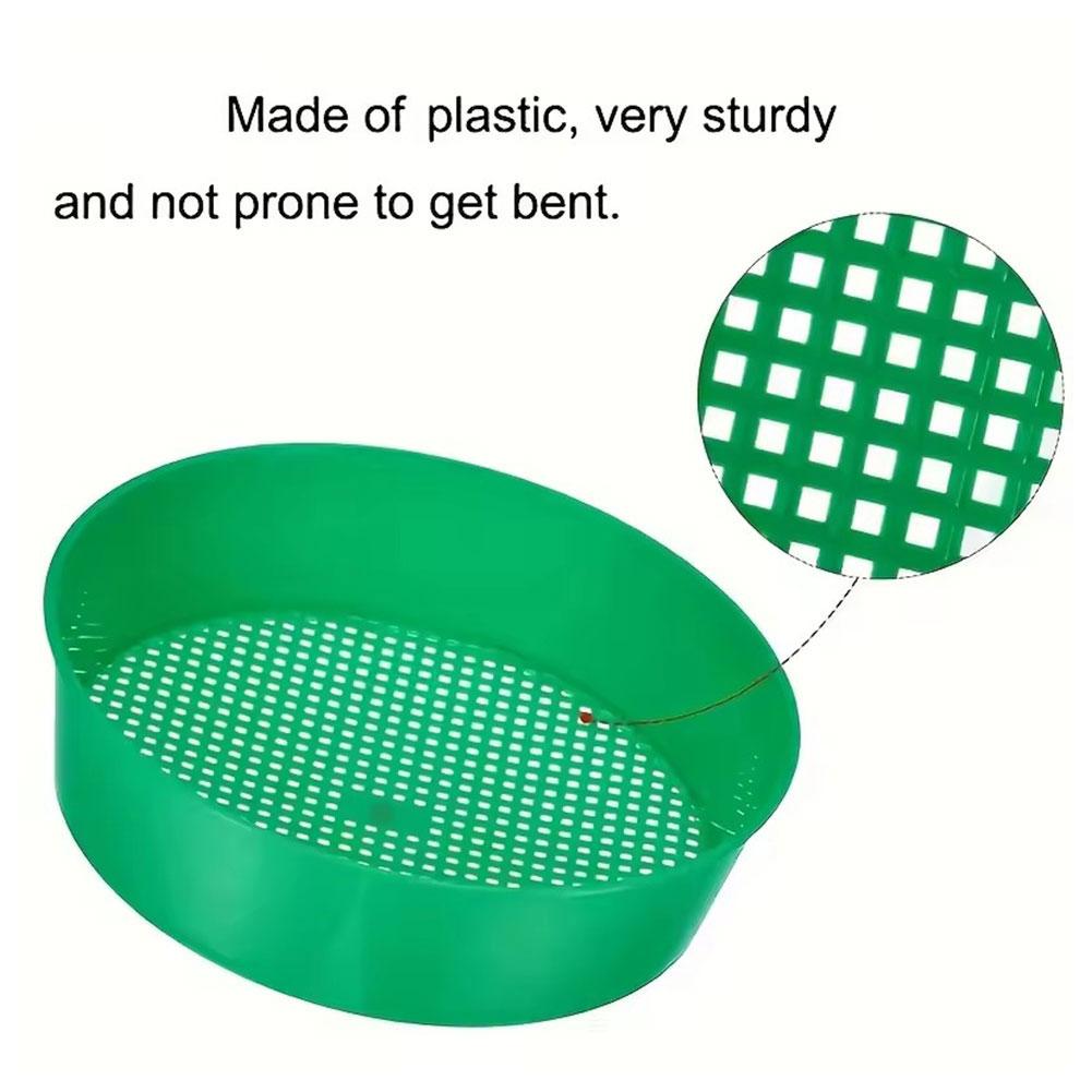 Round Plastic Soil Sifter Tool - Gardening Tools You Need avis et prix