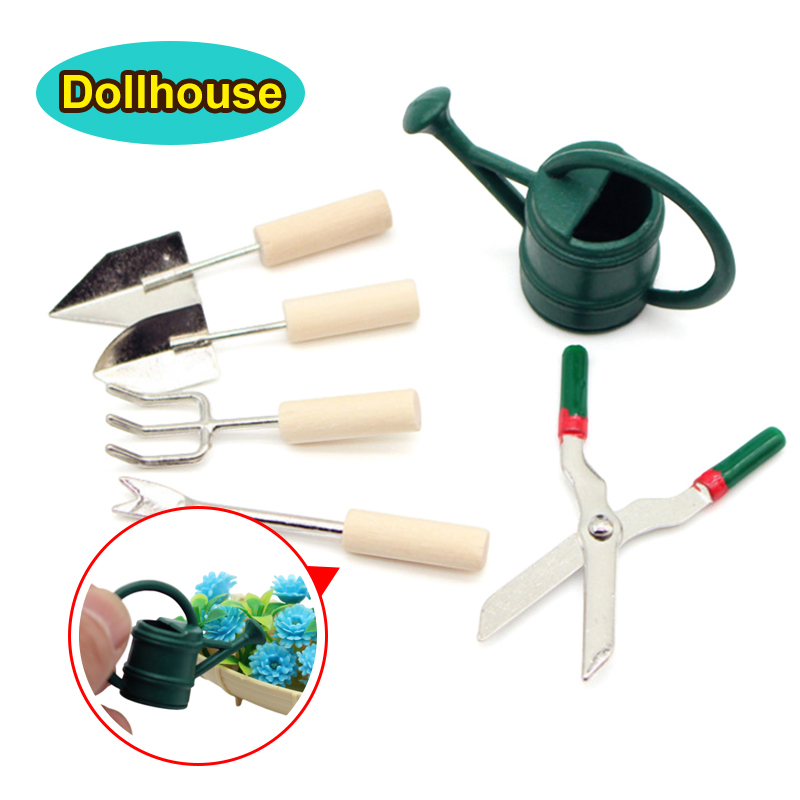 1/12 Dollhouse Simulation Wate - Gardening Tools Set avis et prix