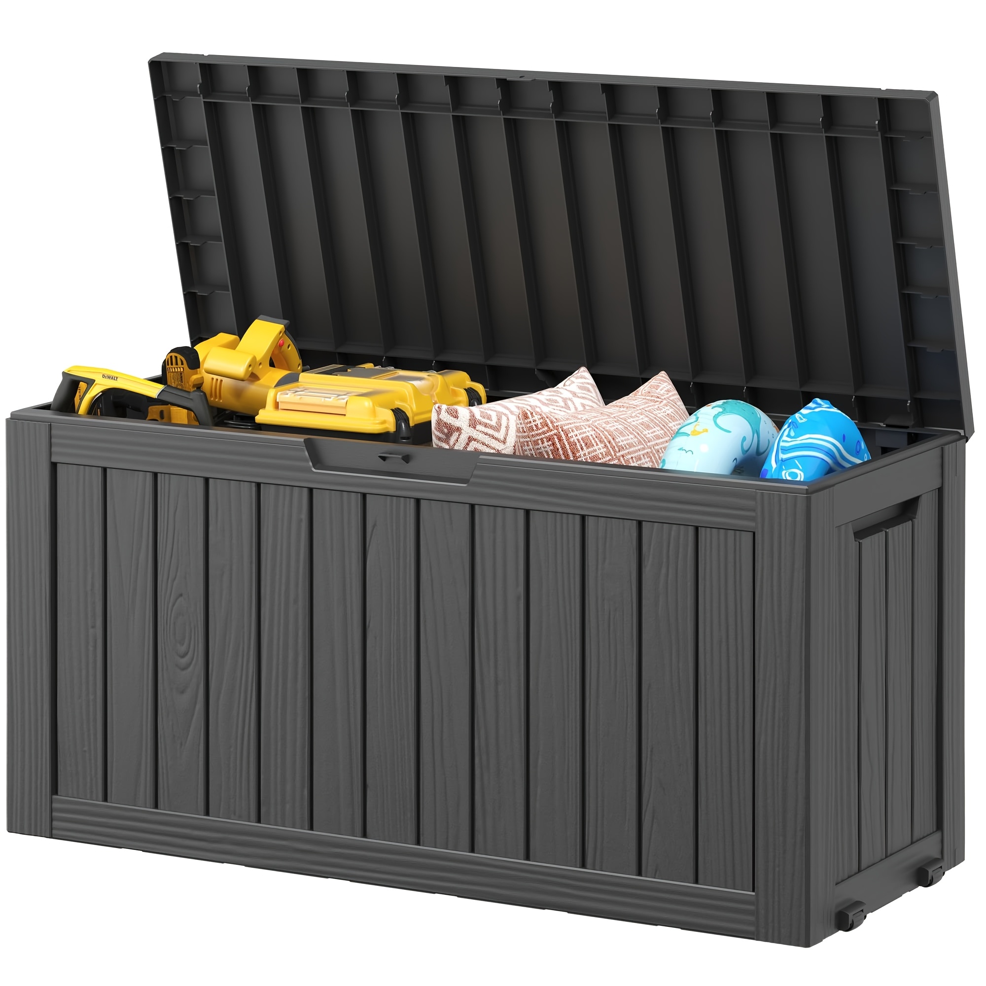 161 Gallon Deck Box, Indoor An - Gardening Tools Rack avis et prix